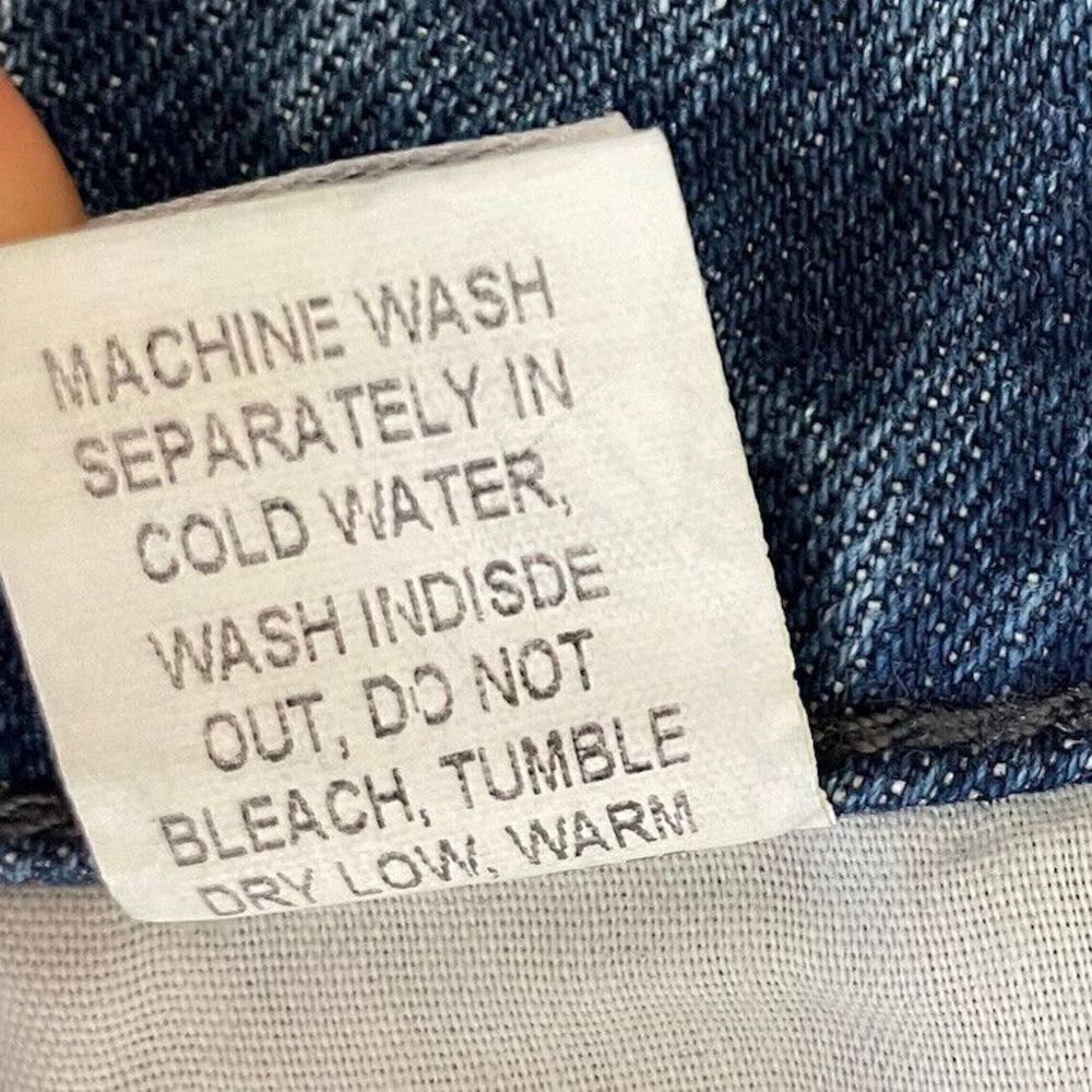 SHOW ME YOUR MUMU Womens Brooklyn Distressed Jeans NEW Sz 29 Straight Frayed-Hem - Picture 11 of 12